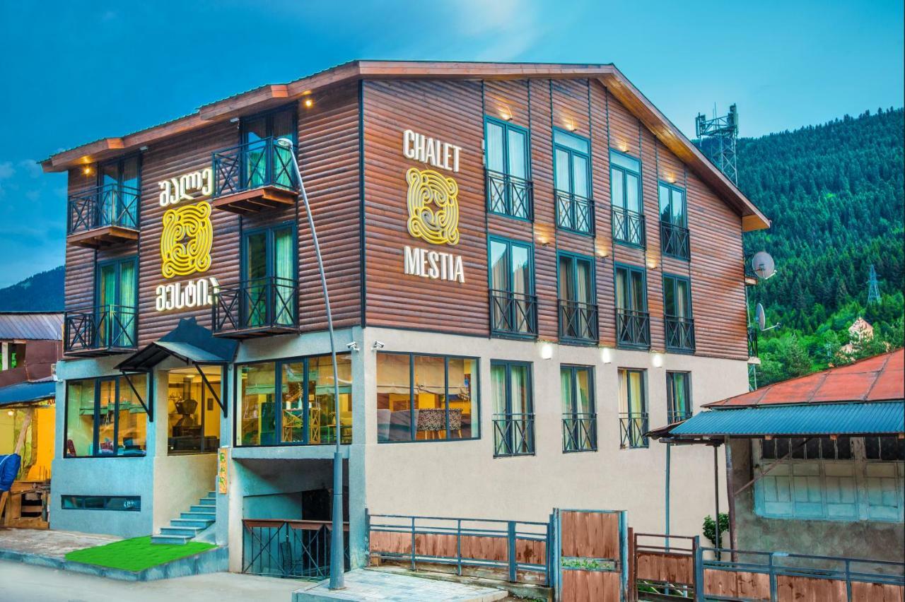 Chalet Mestia Esterno foto